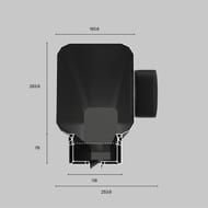 �������� Maytoni Technical (��������) ARC-LD-G12-000013 � �������������� ������, ��������, ��� 12,5 ��, ������, ��� ��� 3