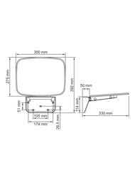 ������� ��� ���� WasserKRAFT SS401 (350�330�50) �����