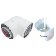 Отвод 87° VAILLANT DN 60/100 мм РР 303910