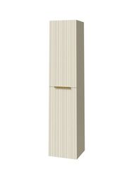 Шкаф-пенал Caprigo RAIN L (350х332х1600) подвесной, 2 двери, цвет Крем лайт 36550L-SF046