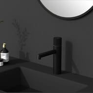 Смеситель для раковины Vincea Дизаер (Desire) VBF-1D3MB, черный