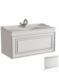 Тумба под раковину Caprigo Ponza-A 90 (930х472х475) подвесная, цв.Bianco alluminio, 1ящик 13513-B016