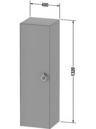 ������� Duravit White Tulip 1320�400�360 ���������, 1 ������, 3 �����, �����, ����� ��. WT1333L8585