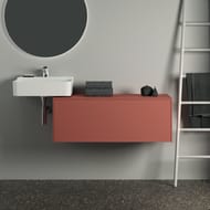 Тумба под раковину Ideal Standard CONCA (1000x505x370) 1 ящик, закат, со столешницей T4313Y3