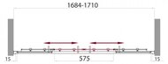 ������ �� ����� BELBAGNO UNO (1700�1450) UNO-VF-2-170/145-C-Cr ������ ����������/������� ����