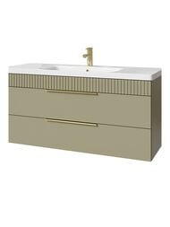 Тумба под раковину Caprigo MONBAR-Smalty 120 (1163х446х550) подвесной 2 ящика 36316eml-039.000.00.20