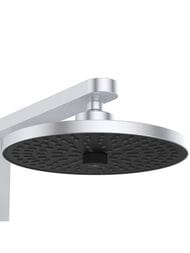 Душевая система Ideal Standard Alu+ BD583SI термостат, верхний/ручной душ, алюминий, цвет: серебро