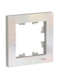 Рамка Systeme Electric ATLASDESIGN 1 пост жемчуг ATN000401