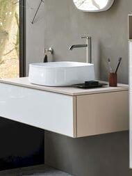 Умывальник накладной Duravit Zencha 420х420мм, без перелива 2373420079