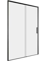 Душевая дверь Aquanet Pleasure Evo 1200х1900 прозрачное стекло/профиль черный матовый AE65-N120-BT