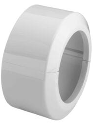 Розетка Viega для отвода к WC 100x165x90 с маркировкой отреза, белый пластик мод.3821, 101343