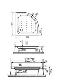 ������� ������ RGW LUX/TN-� (800�800�160) �����������, �����, � �������, ����� 16180488-41