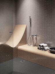 Мозаика KERAMA MARAZZI Темари (298х298) черный, матовая, 20071 (кв.м.) — миниатюра 2