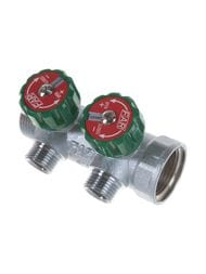 Коллектор регулируемый FAR 1"ВН на 2 отвода 1/2"EU, с вставкой под плоское уплотнение, FK 3821 112UN — изображение 3