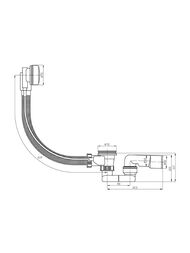 ����-������� ��� ����� PLASTBRNO PLASTIC �����������, 40/50, L=61��, ����, EVSE150