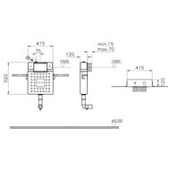����� �������� ������� Vitra V12 ��� ���������� �������� �� 3/6� 762-1740-01