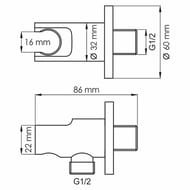 ������� ������� WasserKRAFT A85161 ������������ ��������� � �������, �������/������ ���, ����� �������