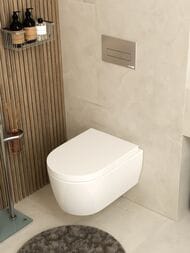 Инсталляция для унитаза WasserKRAFT с клавишей смыва, никель 10TLT.010.ME.BN03