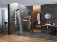 ������� ������� Hansgrohe Rainfinity Showerpipe 360 1jet ������� ������ ����� ������� 26842700
