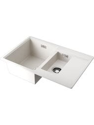 Мойка Omoikiri DAISEN 78-2-PA (780х510х234) врезная, артгранит, две чаши, цвет-пастила 4993330