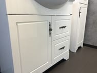 Тумба COMFORTY Севилья-85 (860х880х520) напольная, с раковиной, слоновая кость00-00003083