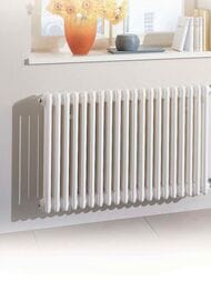 Радиатор Zehnder Charleston 3180 трехтрубчатый 8 секций, боковое подключение 1/2", белый
