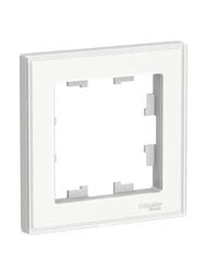 Рамка Systeme Electric ATLASDESIGN Art 1 пост с возможностью установки персон. изобр.ATN200101