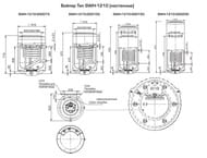 Бойлер косвенного нагрева STOUT настенный 100л (870х515х515) 24кВт  SWH-1210-000100 — изображение 10