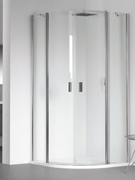 Поддон акриловый RIHO ZURICH 280 (900х900х45) полукруглый, белый, без слива