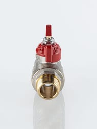 Кран шаровый VALTEC BASE-ГОСТ полнопроходной с рукояткой-бабочкой DN20 PN40 3/4" ВН VT.218S.N.05