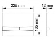 BERGES комплект инсталляции с клавишей смыва F3 хром глянцевой, унитаз EGO Rimless 4в1 047253