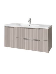 Тумба под раковину Caprigo RAIN 120 (1166х446х550) подвесная, 2 ящ, 1 дверь, Сансет 36517L-SF022