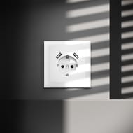 Розетка с USB Voltum S70 VLS040402, белый матовый