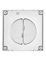 Вентилятор Royal Thermo Calipso RAFC 120 White, 173х173х111, 185 м3/час, 33дБ, 15Вт, обрат.кл, белый