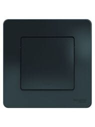 Выключатель Systeme Electric BLANCA скрытой устан. 1-клавишный cх.1, 10A, 250B, антрацит BLNVS010106