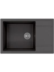 Мойка FLORENTINA Липси XL 780х510х217 врезная, оборачиваемая, антрацит 20.505.D0780.302