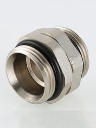 Сдвоенный ниппель VALTEC 1" для сборки коллекторных групп VT.0606.0.06