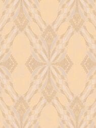 Обои флизелиновые Hygge III Dacha Hg24 004 (1,00х10,05) узор, желтые (рул.)