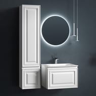 Тумба под раковину SANCOS Very (590х445х406) подвесная, один ящик, Bianco VR60W