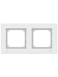 Рамка Systeme Electric ATLASDESIGN AQUA 2 поста IP44 белый ATN440102