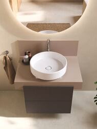 Раковина накладная Duravit Balcoon 450 x 450 DuraShield, белая глянцевая 240945AA79 — изображение 4