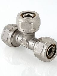 Тройник обжимной VALTEC 32х26х26  VTm.331.N.322626