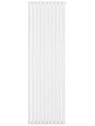 Дизайн-радиатор STOUT Tube Round 10 секц. ниж.прав.подкл. R40 1-1750-10 RT белый