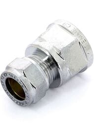 Соединитель Tiemme для медной трубы, 15х1/2"В обжим, хром 1130048 (1102C001504CZ ) — миниатюра 1