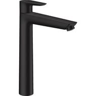 Смеситель Hansgrohe Talis E для раковины 240мм, без сливного г/ра, черный матовый 71717670