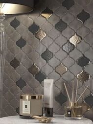 Декор KERAMA MARAZZI Арабески котто (65х65) металл, темно-коричневый OS\A45\65001 (шт.)