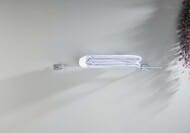 Полка для полотенец Aquatek Либра AQ4322CR настенная, латунь, цвет: хром