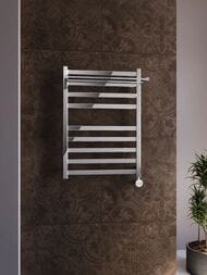 GROTA COMFORT Полотенцесушитель электрический 530x750 нержавеющая сталь