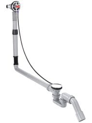 Hansgrohe Слив-перелив для ванны, с наполнением Exafill S,  скрытая часть для не станд 58116180