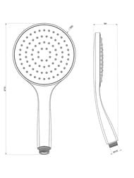 ������� ����� Gessi Inverso 130 ��, 1 �����,  ���� 14370.031